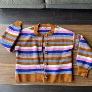 Madewell sweater colorful